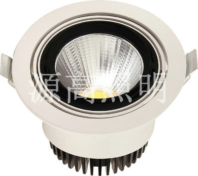 【专业生产 照明灯具 cob轨道射灯TW505-20W】价格,厂家,图片,LED射灯,中山市横栏镇晨晖照明灯饰厂-