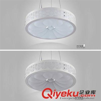 第六代LED吊灯 高度可调客厅卧室灯餐吊饰 现代简约圆形吊灯具图片|第六代LED吊灯 高度可调客厅卧室灯餐吊饰 现代简约圆形吊灯具产品图片由深圳市宝安区沙井华胜照明灯饰厂公司生产提供-